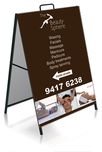 A-frame sign, Sandwich board sign