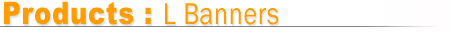 L Banner Stand