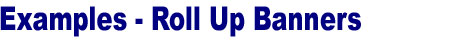 Rollup Banners Stands, Pullup Banner, Retractable Banner