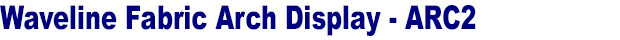 Fabric Pop Up Display / Media Backdrop Banner