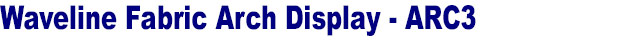 Fabric Pop Up Display / Media Backdrop Banner